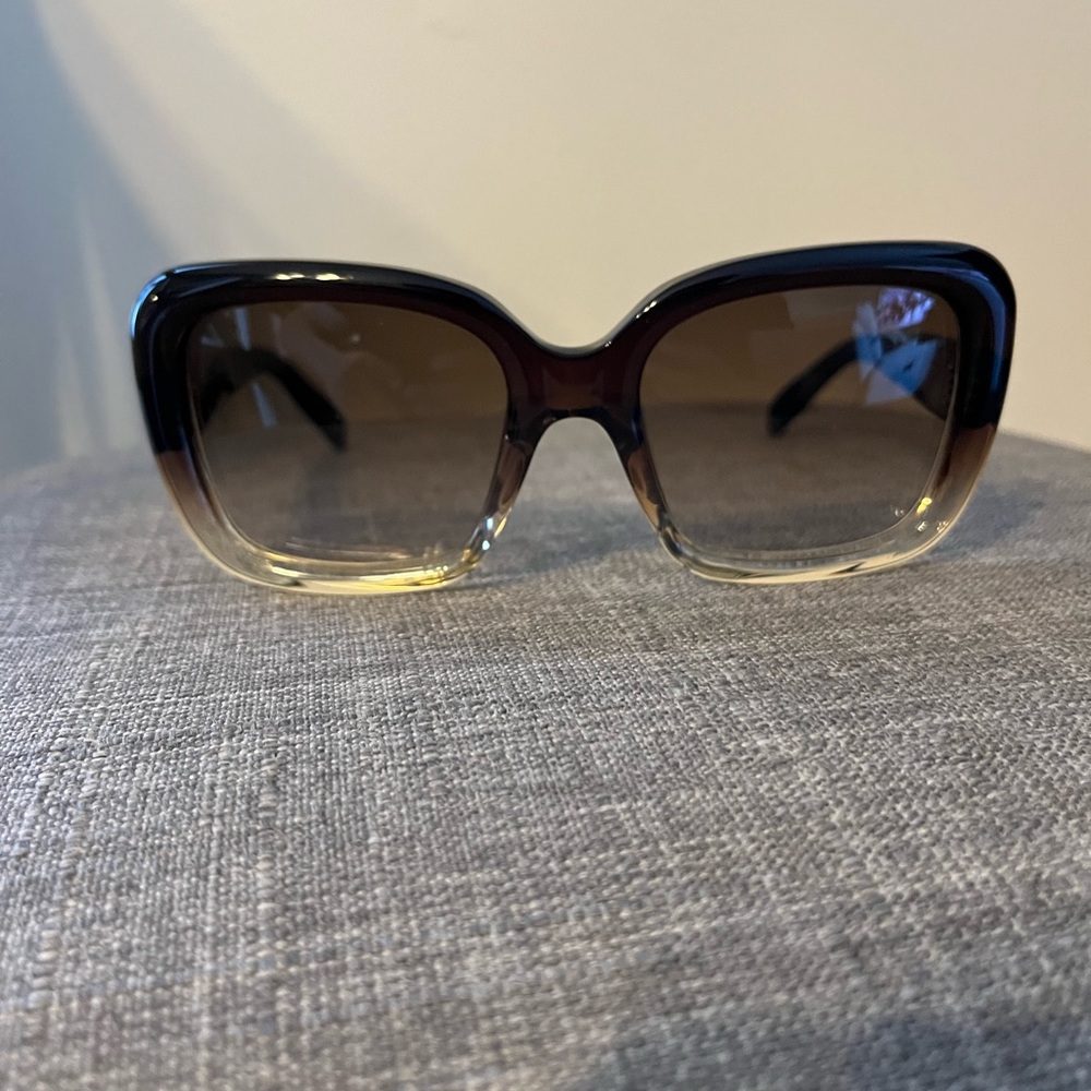 Celine Black and Tan Gradient Sunglasses